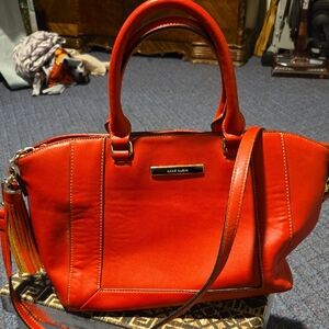 Anne Klein Vibrant Red Satchel